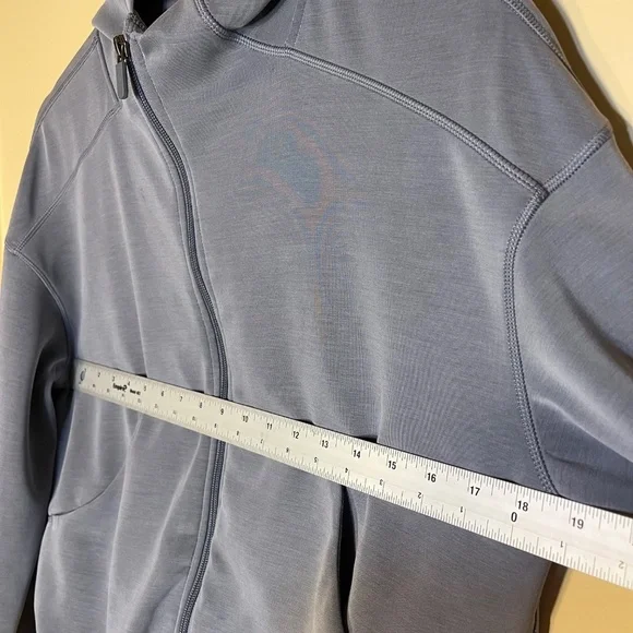 lululemon athletica Gray Hooded Jacket